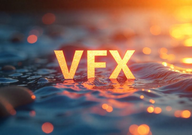 Foundational Concepts of Visual Effects (VFX) VFX written on water, using visual effects to demonstrate essential concepts of VFX.